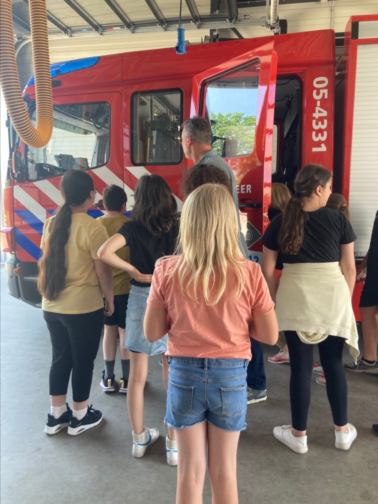 Bezoek Brandweer 